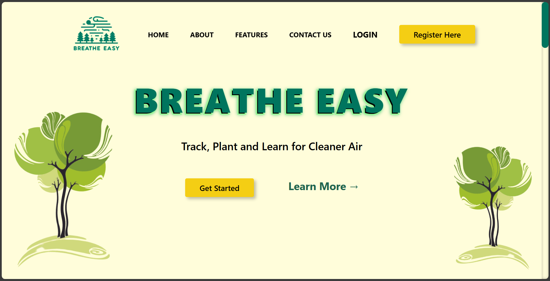 Breathe Easy: Web App for Air Quality Improvement